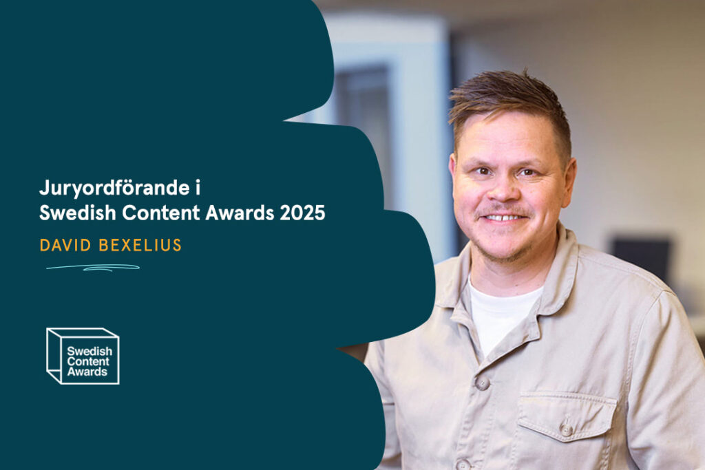 OTWs David Bexelius blir juryordförande i Swedish Content Awards 2025